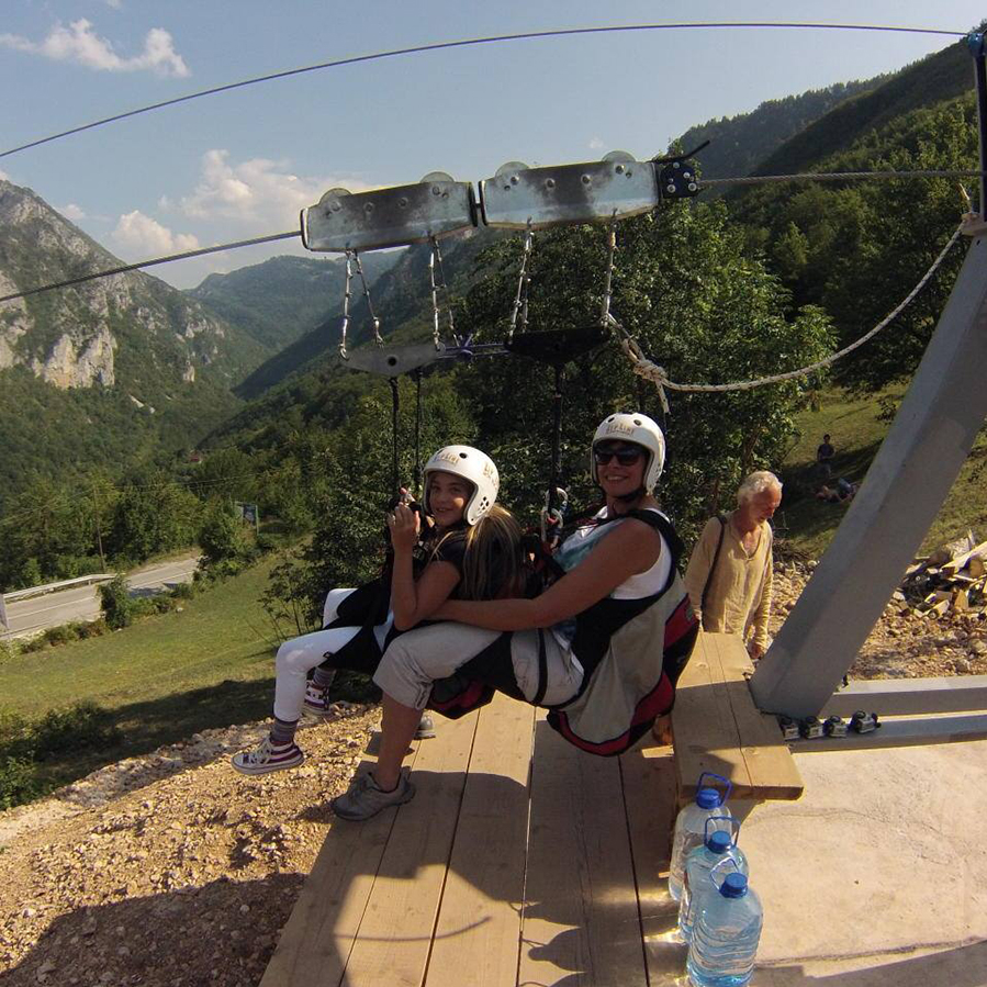 izrada zip line
